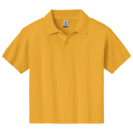 Gildan 8800B Youth DryBlend Jersey Knit Sport Shirt - Gold