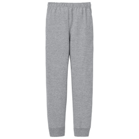 Jerzees 975B Youth NuBlend Jogger Sweatpants - Athletic Heather