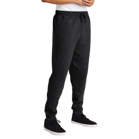 Jerzees 975MP NuBlend Fleece Jogger - Black Heather