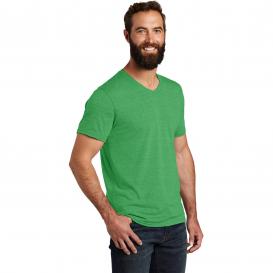 Allmade AL2014 Unisex Tri-Blend V-Neck Tee - Enviro Green