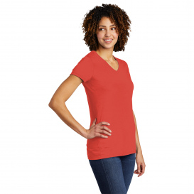 Allmade AL2018 Women\'s Tri-Blend V-Neck Tee - Desert Sun