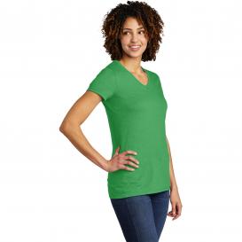 Allmade AL2018 Women's Tri-Blend V-Neck Tee - Enviro Green