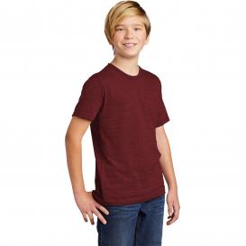 Allmade AL207 Youth Tri-Blend Tee - Vino Red