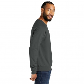 Allmade AL4004 Unisex Organic French Terry Crewneck Sweatshirt - Terrain Grey