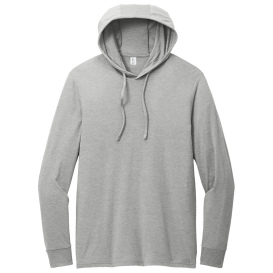 Allmade AL6003 Unisex Tri-Blend Hoodie Tee - Aluminum Grey