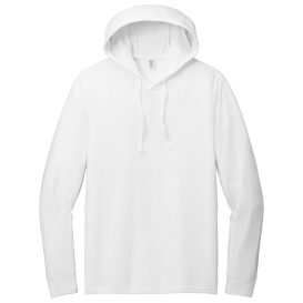 Allmade AL6003 Unisex Tri-Blend Hoodie Tee - Bright White