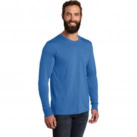 Allmade AL6004 Unisex Tri-Blend Long Sleeve Tee - Azure Blue