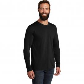 Allmade AL6004 Unisex Tri-Blend Long Sleeve Tee - Space Black