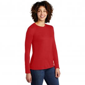 Allmade AL6008 Women's Tri-Blend Long Sleeve Tee - Rise Up Red