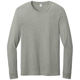 Allmade AL6104 Unisex Long Sleeve Organic Cotton Tee - Granite Gray Heather