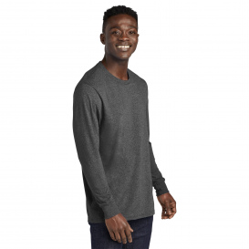 Allmade AL6204 Unisex Long Sleeve Recycled Blend Tee - Reloaded Charcoal Heather