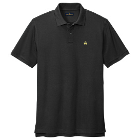 Brooks Brothers BB18200 Pima Cotton Pique Polo - Deep Black