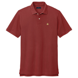 Brooks Brothers BB18200 Pima Cotton Pique Polo - Rich Red