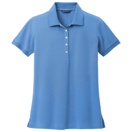 Brooks Brothers BB18201 Women's Pima Cotton Pique Polo - Charter Blue ...