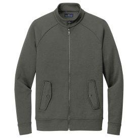 Brooks Brothers BB18210 Double Knit Full-Zip - Windsor Grey