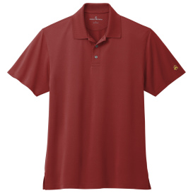 Brooks Brothers BB18220 Mesh Pique Performance Polo - Rich Red