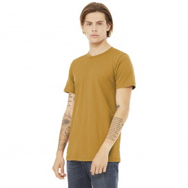 Bella + Canvas BC3001 Unisex Jersey Short Sleeve Tee - Mustard