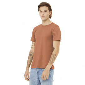 Bella + Canvas BC3001CVC Unisex Heather CVC Short Sleeve Tee - Heather Autumn