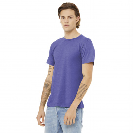 Bella + Canvas BC3001CVC Unisex Heather CVC Short Sleeve Tee - Heather Lapis
