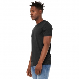 Bella + Canvas 3301 Unisex Sueded Tee - Black Heather
