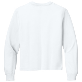 Bella + Canvas BC3511Y Youth 6-Ounce Heavyweight Long Sleeve Tee - White