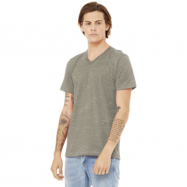 Bella + Canvas BC3655 Unisex Textured Jersey V-Neck Tee - Stone Marble ...