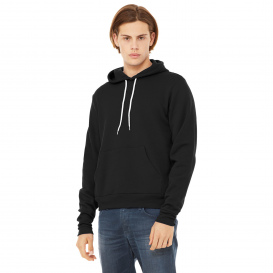 Bella + Canvas BC3719 Unisex Sponge Fleece Pullover Hoodie - DTG Black