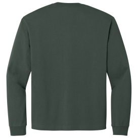 Bella + Canvas BC4651 Unisex 7.5-Ounce Heavyweight Long Sleeve Tee - Hunter Green