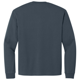 Bella + Canvas BC4651 Unisex 7.5-Ounce Heavyweight Long Sleeve Tee - Vintage Navy