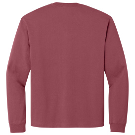Bella + Canvas BC4651 Unisex 7.5-Ounce Heavyweight Long Sleeve Tee - Vintage Red