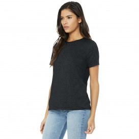 Bella + Canvas BC6400CVC Women\'s Relaxed CVC Tee - Dark Grey Heather