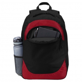 Port Authority BG217 Circuit Backpack - Rich Red/Black