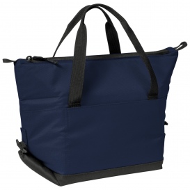 Port Authority BG515 6-Can Collapsible Cooler - River Blue Navy/Dark Charcoal