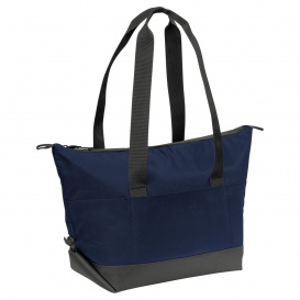Port Authority BG516 18-Can Collapsible Cooler - River Blue Navy/Dark Charcoal