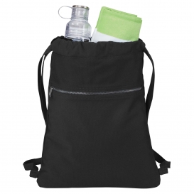 Port Authority BG621 Beach Wash Cinch Pack - Black