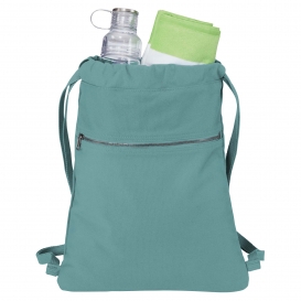 Port Authority BG621 Beach Wash Cinch Pack - Peacock