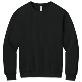 Jerzees C12M Rugged Unisex Crewneck Sweatshirt - Black Ink