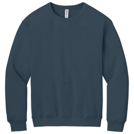 Jerzees C12M Rugged Unisex Crewneck Sweatshirt - Washed Navy