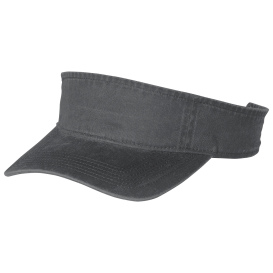 Port Authority C944 Beach Wash Visor - Coal