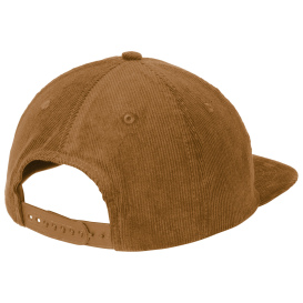 Port Authority C972 Corduroy Cap - Duck Brown