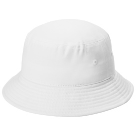 Port Authority C975 Twill Classic Bucket Hat - White