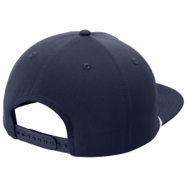 Port Authority C981 5-Panel Poly Rope Cap - River Blue Navy/White