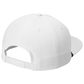 Port Authority C981 5-Panel Poly Rope Cap - White/Black | Full Source