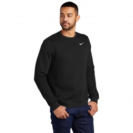 Nike CJ1614 Club Fleece Crew - Black