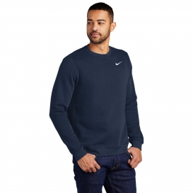 Nike CJ1614 Club Fleece Crew - Navy
