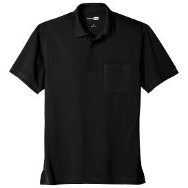 CornerStone CS4020P Industrial Snag-Proof Pique Pocket Polo - Black