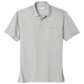 CornerStone CS4020P Industrial Snag-Proof Pique Pocket Polo - Light Grey