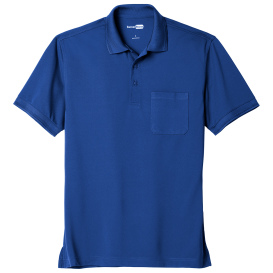 CornerStone CS4020P Industrial Snag-Proof Pique Pocket Polo - Royal