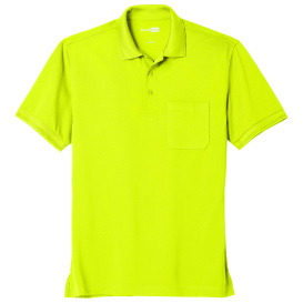 CornerStone CS4020P Industrial Snag-Proof Pique Pocket Polo - Safety Yellow