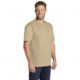 CornerStone CS430 Workwear Pocket Tee - Tan